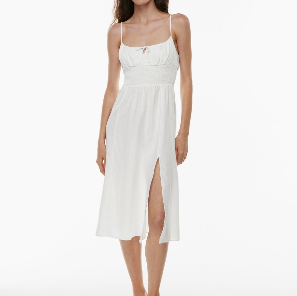 Genoa linen dress